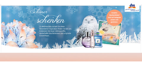 Schöner schenken bei dm - KÖ9-11