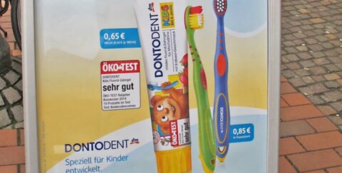 Spezielle Kinderzahnpflege bei dm