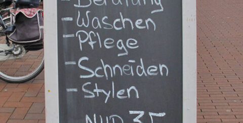 Aktuelles Angebot bei Friseur Sunshine