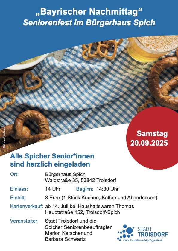 Seniorenfest-Plakat