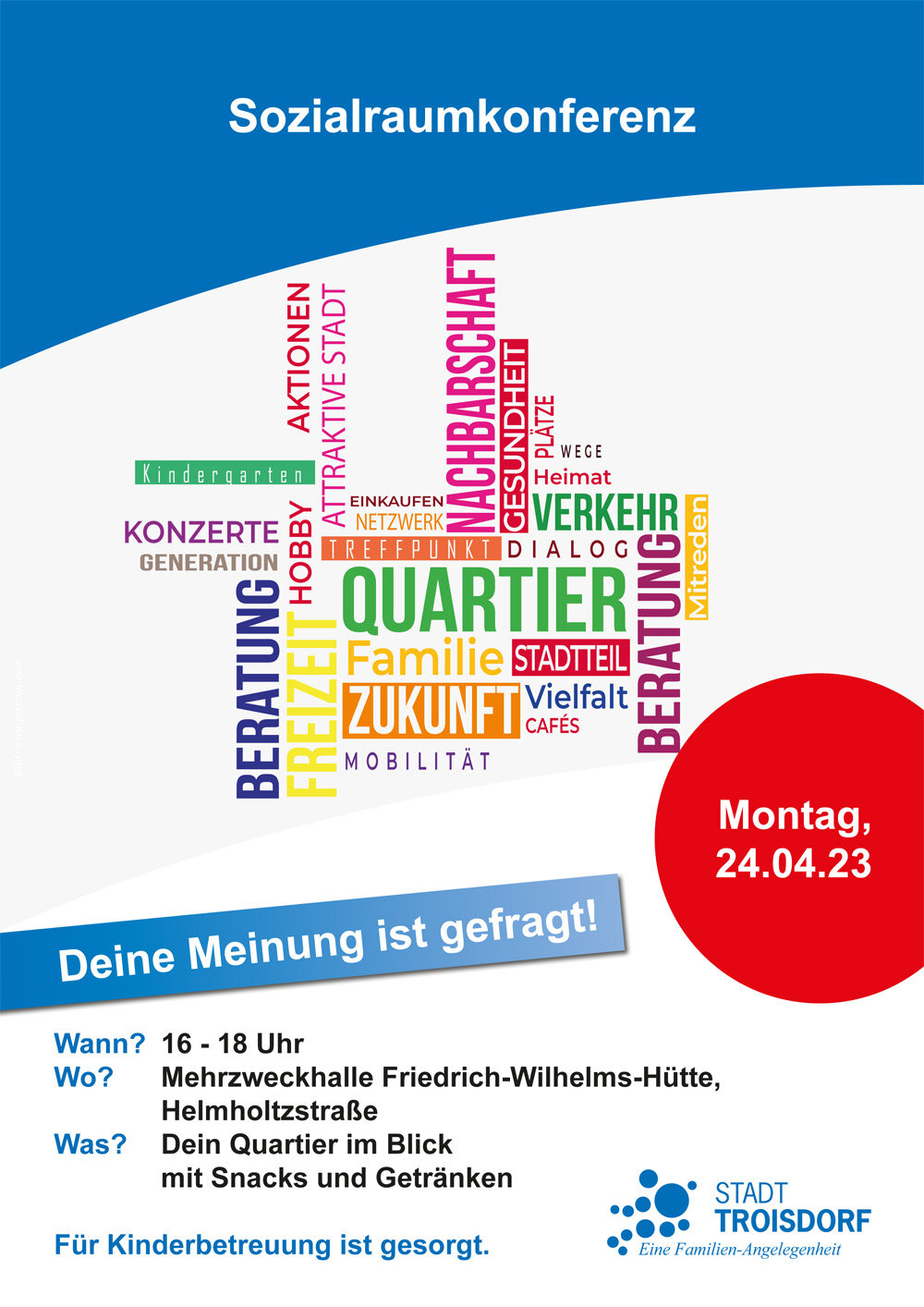 Sozialraumkonferenz-Plakat