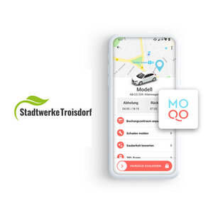 MOQO E-Carsharing Stadtwerke Troisdorf