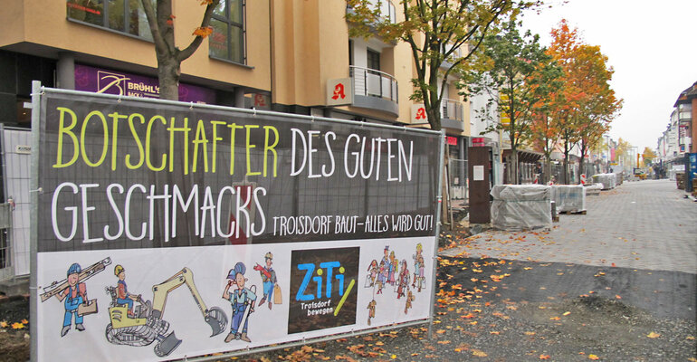 Sanierung Abschnitt II - Bei Bröhls / Stand Oktober 2015