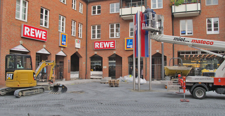 Sanierung Abschnitt II - Vorbereitungen / Stand Oktober 2015