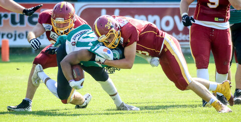 Hart gekämpft und doch wieder verloren. Jets können Hinspiel-Erfolg gegen Hannover nicht wiederholen (Foto: Katharina Hohenhoff)