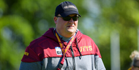 Head Coach Heinen muss seine Jungs schnell wieder aufbauen (Foto: Daniel Schäfer – DAS Sportfoto).