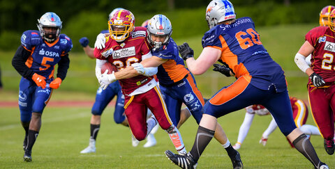 US-Spieler Carlton „CJ“ Toussaint wird sein Team wieder mit Speed anführen (Foto: Daniel Schäfer – DAS Sportfoto).