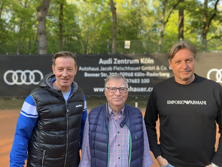 v.l. de Cloedt-Maaß-Dreser