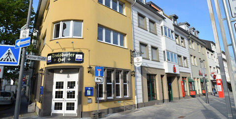 Umbau beginnt bald: Das Haus des früheren Troisdorfer Hofes